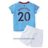 Conjunto (Camiseta+Pantalón Corto) Manchester City Bernardo 20 Primera Equipación 2022-23 - Niño